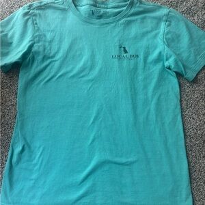 Boys Teal Crew Neck T-Shirt